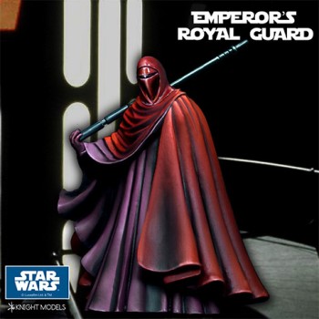 Star Wars Miniature Model Kit 1/27 Emperor´s Royal Guard 70 mm